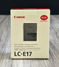 Canon LC-E17 Battery Charger for LP-E17 Camera Battery Genuine OEM NEW