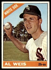 1966 Topps Al Weis Chicago White Sox #66