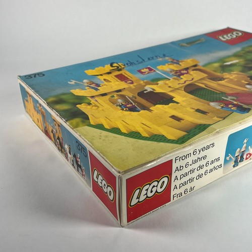 1978 Lego 375 (Box only) Ritterburg Classic Castle Vintage Knights - Picture 8 of 9