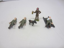  14 Lot of 5 Vintage Lead Metal Toy US Medics Soldiers Figures Barclay Manoil