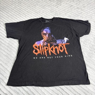 Slipknot Band T-Shirt XL We Are Not Your Kind Nu Metal Alternative Concert Tee