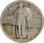 1923-S Standing Liberty Silver Quarter VG Uncertified #1004