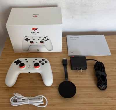 Google Stadia Premier Edition Wireless Controller & Chromecast Ultra *TESTED*