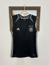 Vintage Adidas Germany Football Train Vest Shirt Soccer National Jersey Size M