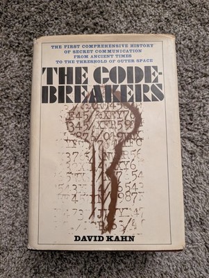 The Code Breakers David Kahn 1967 Second Printing Hardcover Book