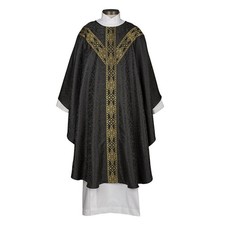 Avignon Collection Chasuble Vestment Clergy Black New