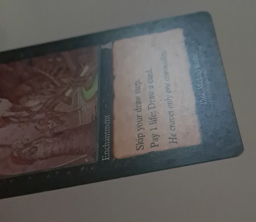 Yawgmoth's Bargain MP MTG Magic the Gathering Urza's Destiny Reserved List - Image 4 of 4