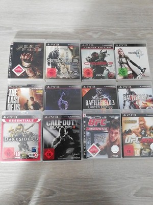 PS3 Spielesammlung 12 Stück. Dead Space, Resident Evil, COD, Crysis, Darksiders