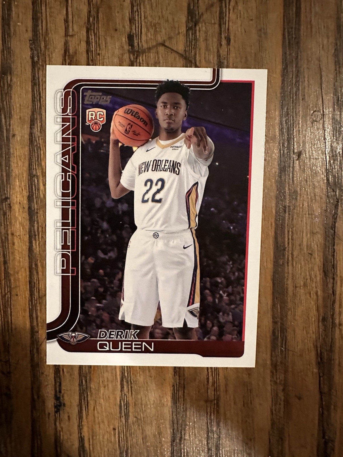 Derik Queen - 2025/26 Topps Basketball - Base Rookie Card #213