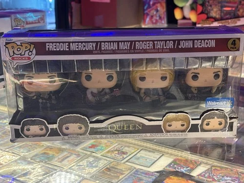 Funko Pop! Rocks Queen Vinyl Figures - FU66844 (Pack of 4)