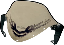 POWERMADD Windshield - 13" - Clear - Polaris 11931