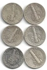 Mercury Dimes Lot of 6 90% Silver - 1940's  [41]