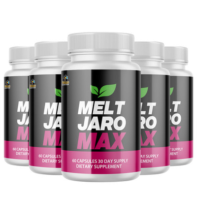 Melt Jaro Max- Keto & Weight Support- 5 Bottles- 300 Capsules