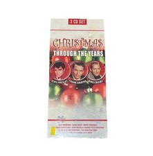 Christmas Through The Years 3 CD Set Bing Crosby Elvis Presley Frank Sinatra