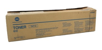 Konica Minolta TN712 - Black Toner - Bizhub 654 654e 754 - Neu OVP & Open Box