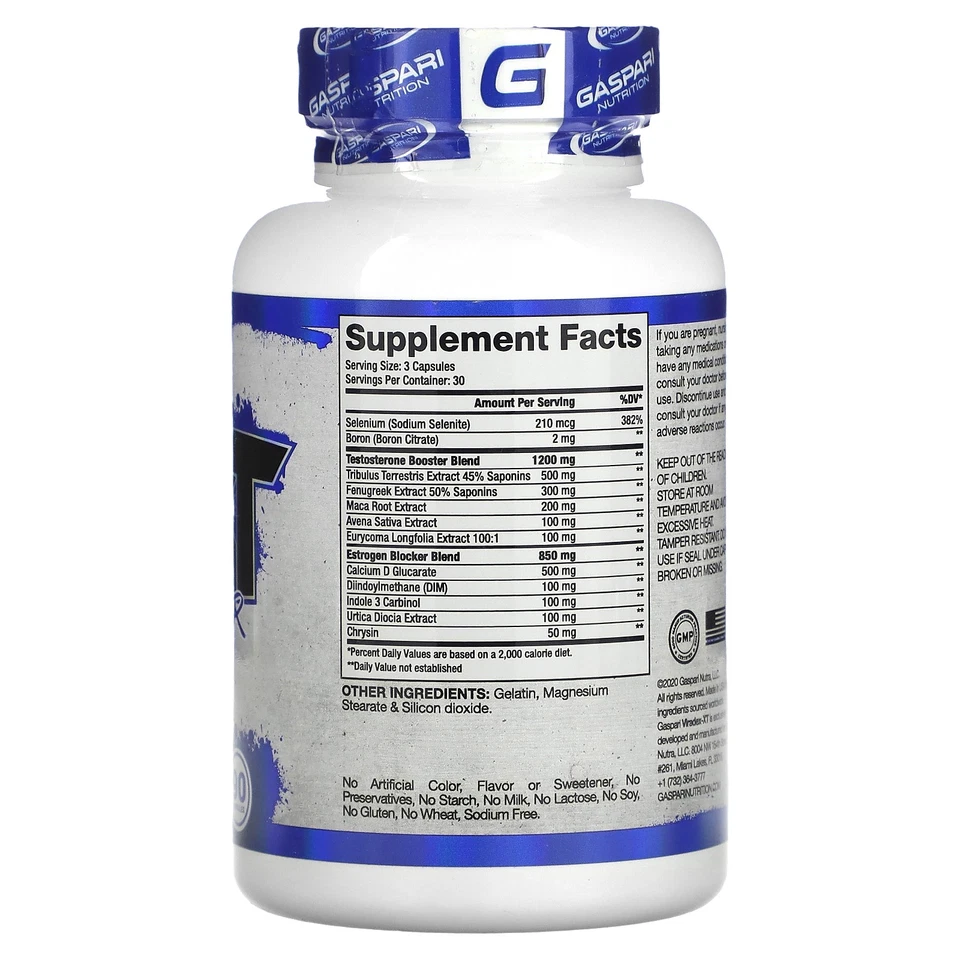 Viradex XT, Test Booster, 90 Cápsulas Foto 2 de 2