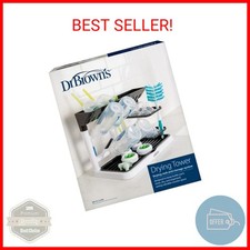 Dr. Brown's Baby Bottle Drying Tower, Stand-Up Countertop Drying Rack with Organ