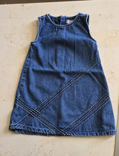 Ring Around The Rosie Little Girls Jeans Dress Color Blue Size 3T