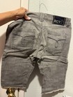 ROXY ORIGINAL FRAYED EDGE DESIGN SUMMER VACATION BERMUDA JEANS 5 NWT — photo 8