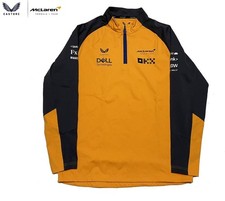 McLaren F1 2022 Team Issue Half-Zip Size M Not for Sale Norris Ricciardo CASTORE