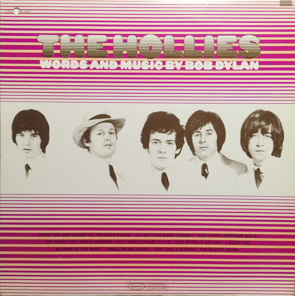 The Hollies - Words And Music By Bob Dylan (LP, Album, San) (Very Good Plus (VG+