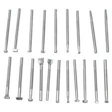 20 Pcs Leather Stamping Tools Special Shape Different Patterns for Carving Cr...