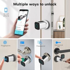 Tuya App Keyless Smart Lock Cylinder Finger p...