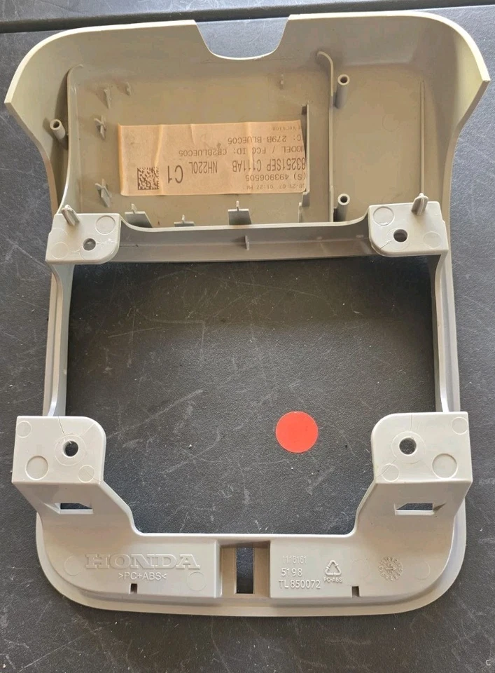 B9 04-06 ACURA TL CONSOLA SUPERIOR DELANTERA DOMO MAPA MOLDURA TECHO DOMO TL850072 BRONCEADO Foto 4 de 4