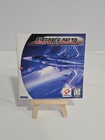 AirForce Delta (Sega Dreamcast, 1999) CIB Complete w/ Manual Tested VGC