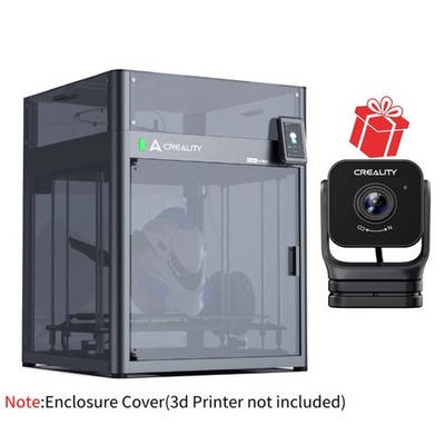 Creality Ender 5 Max Cover Dustproof Noise Reduce Transparent+HD Nebula Camera