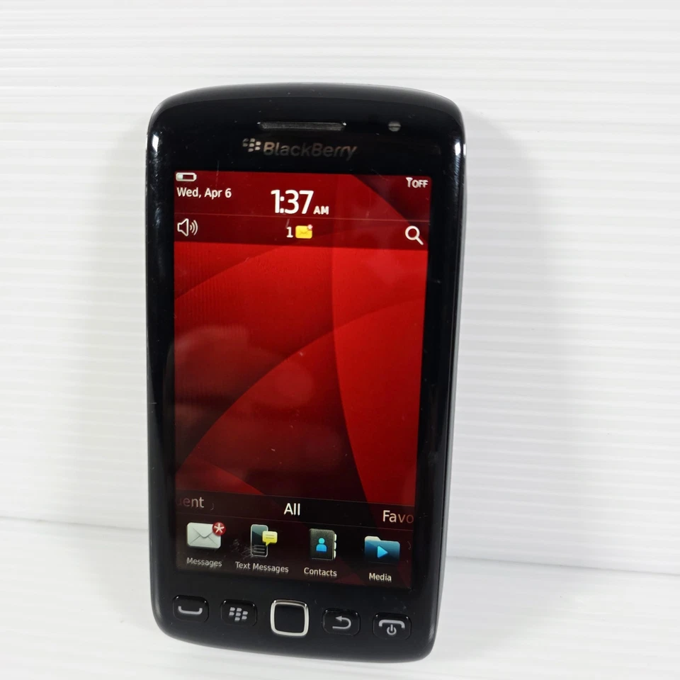 TELÉFONO CELULAR BLACKBERRY TORCH 9850 - 4 GB NEGRO - DESBLOQUEADO - VERIZON probado Foto 2 de 4