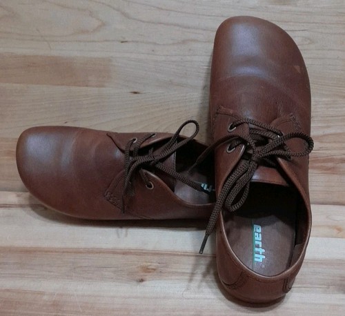 NUOVO! VINTAGE! KALSO: Scarpe Terra "CLASSY OCHRE" Pelle Marrone Donna 10B U.S.A. - Foto 5 di 8