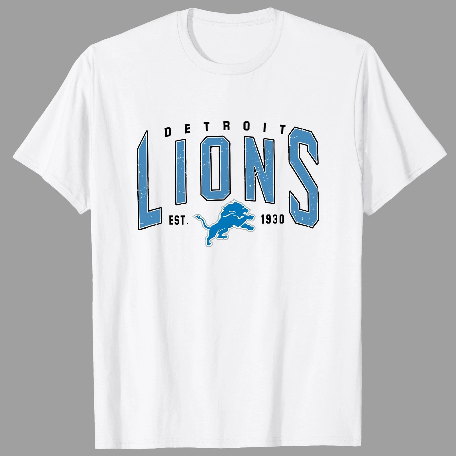 Detroit Lions Est 1930 Game Day Football Team T-Shirt, Gift for Fan