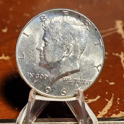 BU 1964  Kennedy Half Dollar  90% Silver Uncirculated