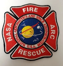 NASA ARC Ames Research Center CA California Fire Rescue patch - NEW!