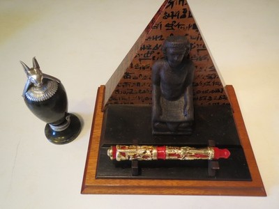 Montegrappa Luxor Red Sea Redsea  Füller Füllfederhalter Tintenfass Inkwell