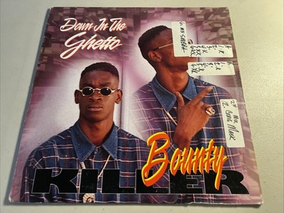 Bounty Killer - Down In The Ghetto - 12  Vinyl 1995 - VP Records VPRL1403