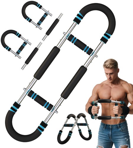 Twister Arm Trainer for Men, Adjustable 50-130Lbs Chest Workout Equipment, Ar...