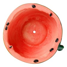 Watermelon Shaped Decor Planter Decorative Flower Pot Ceramic Flowerpots