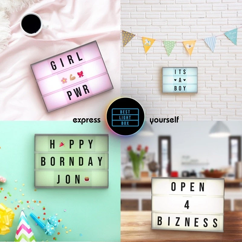 ColorBox Caja de Luz LED Carpa con Control Remoto 144 Azulejos Decoración Interior Nuevo Foto 4 de 4