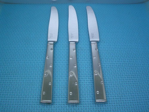 Kate Spade New York Lenox 18/10 Edelstahl LARABEE DOT 3er Set Tafelmesser