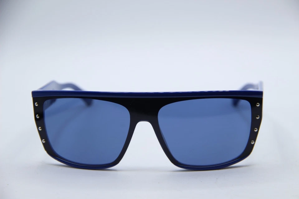 NUEVAS GAFAS DE SOL JIMMY CHOO RYLAN/S PJPKU MONTURAS AUTÉNTICAS AZULES Foto 2 de 4