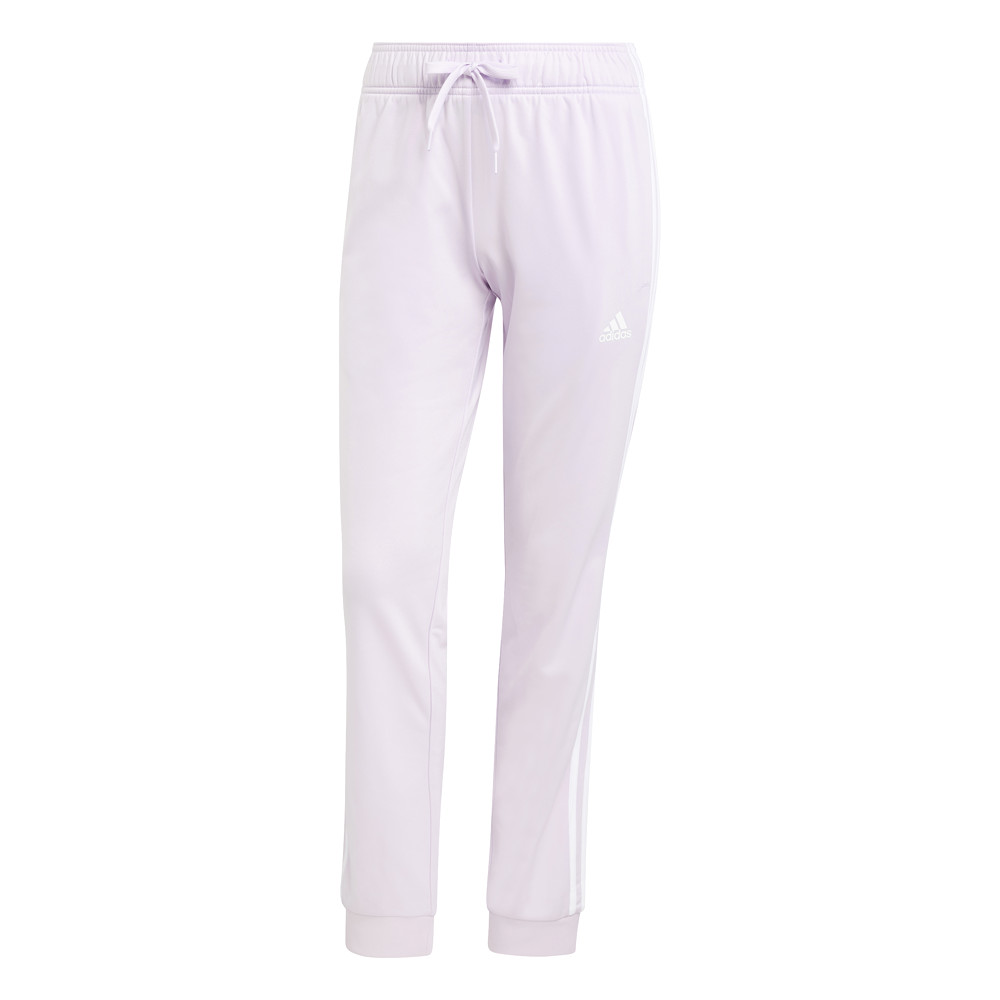 Pantalones de chándal Adidas Essentials WarmUp ajustados cónicos de 3 bandas para mujer Si