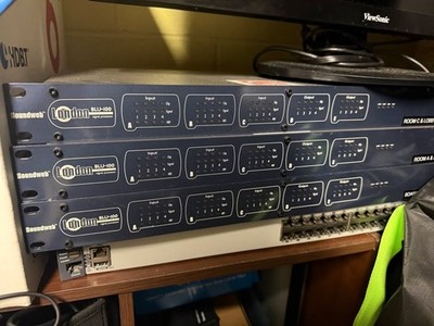 BSS London Soundweb BLU-100 12x8 Digital Signal Processor Audio DSP