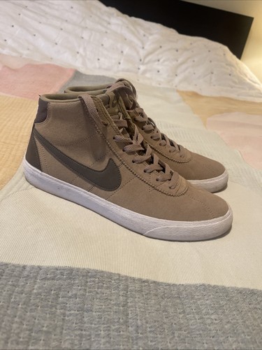Nike SB Bruin High Khaki Sand Wildleder Damen Turnschuhe Gr. 10 - 2017 - 923112-200 - Bild 4 von 15