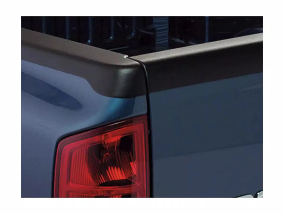 RealTruck Bushwacker OE Style Bed Rail Caps Fits 07-13 GMC Sierra 6'6" Bed-Black — 第 3/4 张图片