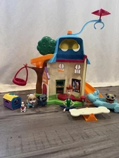 Puppy Dog Pals Lot Figures House Playset Disney Junior Jr Bingo Rolly Bob Extras