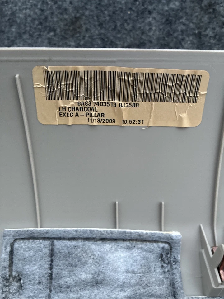 Panel de ajuste delantero izquierdo 10-12 Ford Flex OEM LH con tweeter - 8A83-7403513 gris Foto 4 de 4