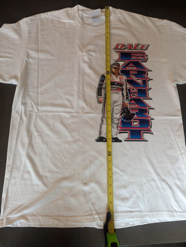 Camiseta Dale Earnhardt #3 Front Back Intimidator Rides On 2 Caras De Colección Foto 4 de 4