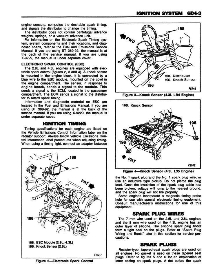 Manual de serviço de caminhão Chevrolet S-10 modelos 1992 - Imagem 4 de 4